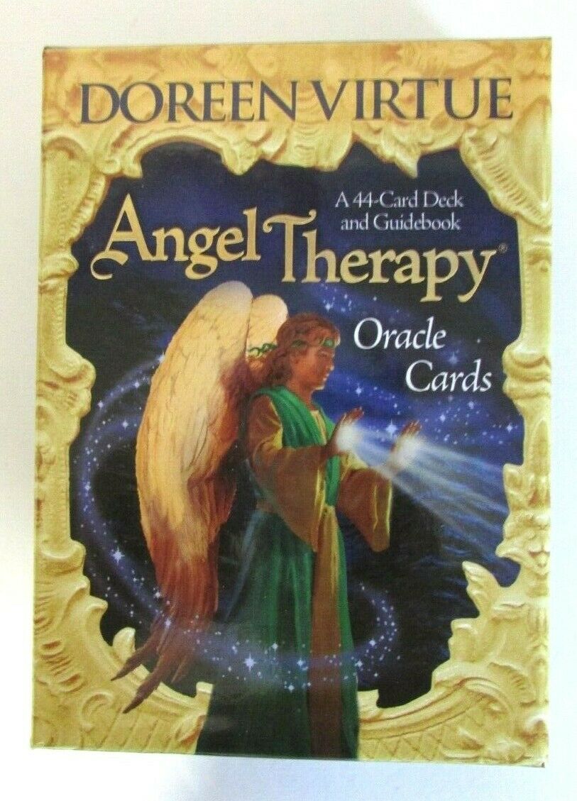 Angel Therapy Oracle Cards - Doreen Virtue - Deck And Book Set