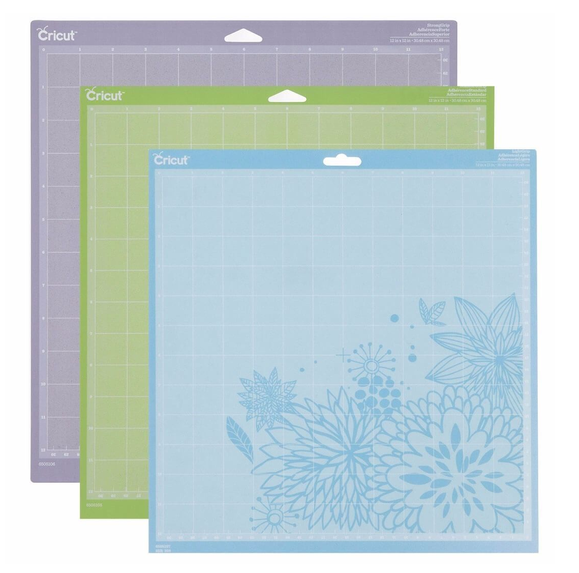 Cricut Tools Accessories Variety 3 Pack Adhesive Cutting Mat 12" X 12" 2002217