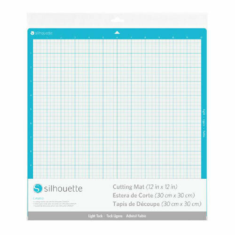 Silhouette  Cameo Cutting Mat 12x12 Light Hold New