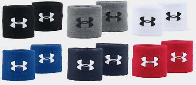Under Armour Ua Performance 3" Unisex Wristbands Sweatbands All Sport 2-pack