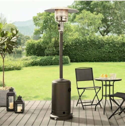 Mainstays Large Outdoor Patio Heater Powder Coat - Mocha Brown ✅fast Shipping✅