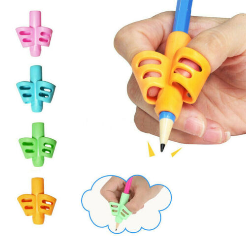 3pcs Practical Pen Pencil Holder Kids Writing Aid Grip Posture Correction Tool