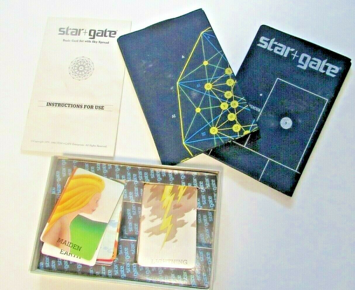 Star Gate Basic Card Set And Sky Spread Game (1984)