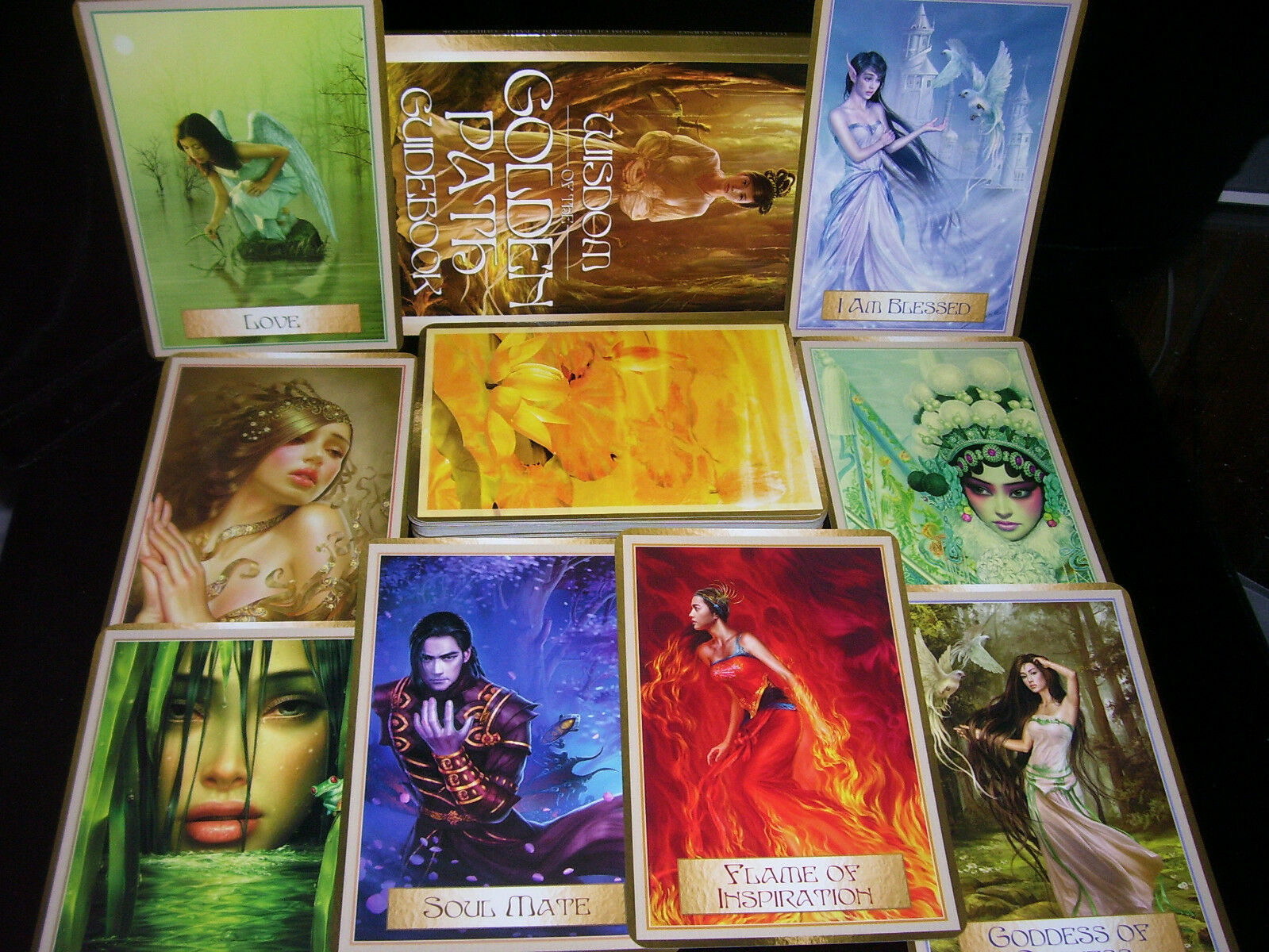 Sealed New! Wisdom Of The Golden Path Oracle Cards & Book Give Accurate Readings