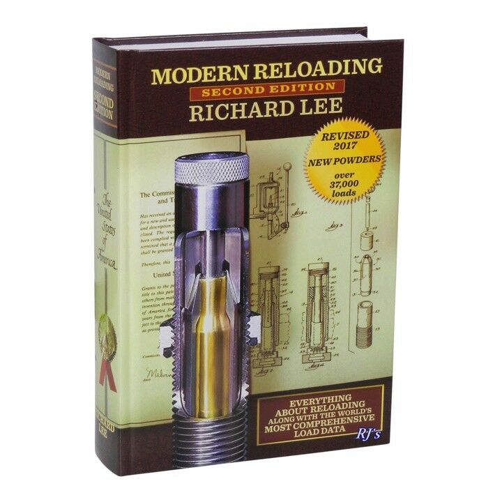 Lee Modern Reloading Manual 2nd Edition Hardcover 90277 Revised 2019 Free Ship!!