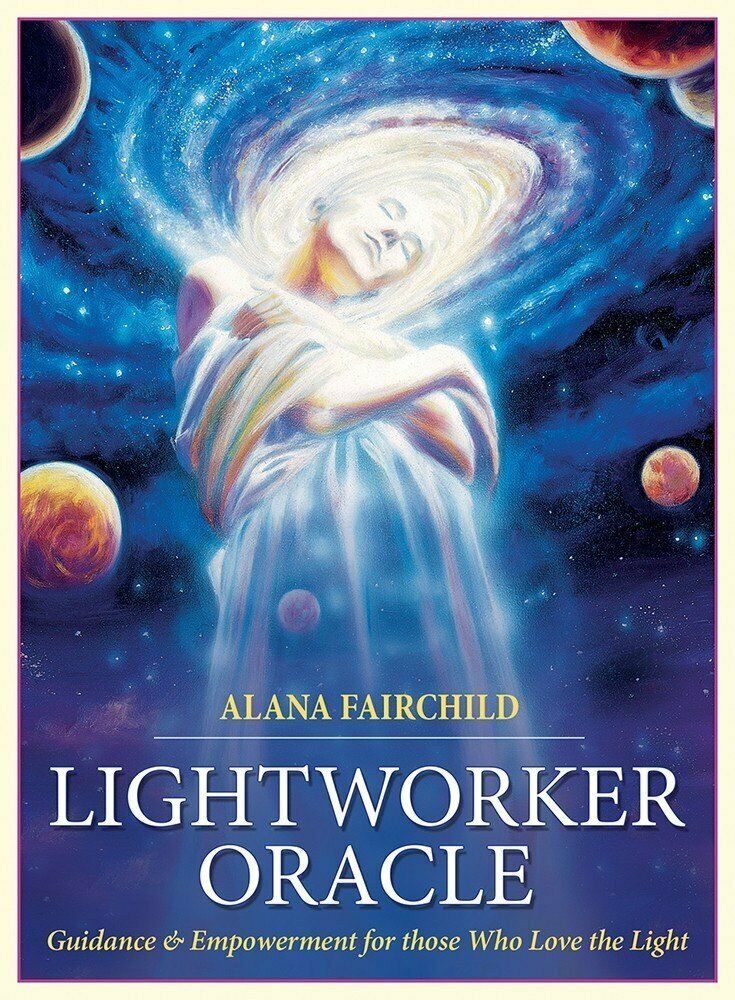 Lightworker Oracle Guidance Empowerment 44 Card Deck & 140 Page Guidebook Set