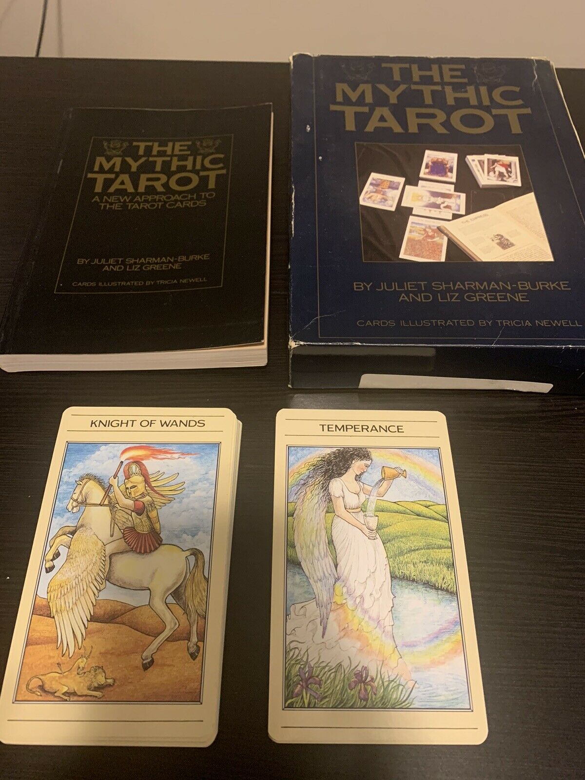 The Mythic Tarot - 1986 Sharman-burke & Liz Greene - Complete W/box