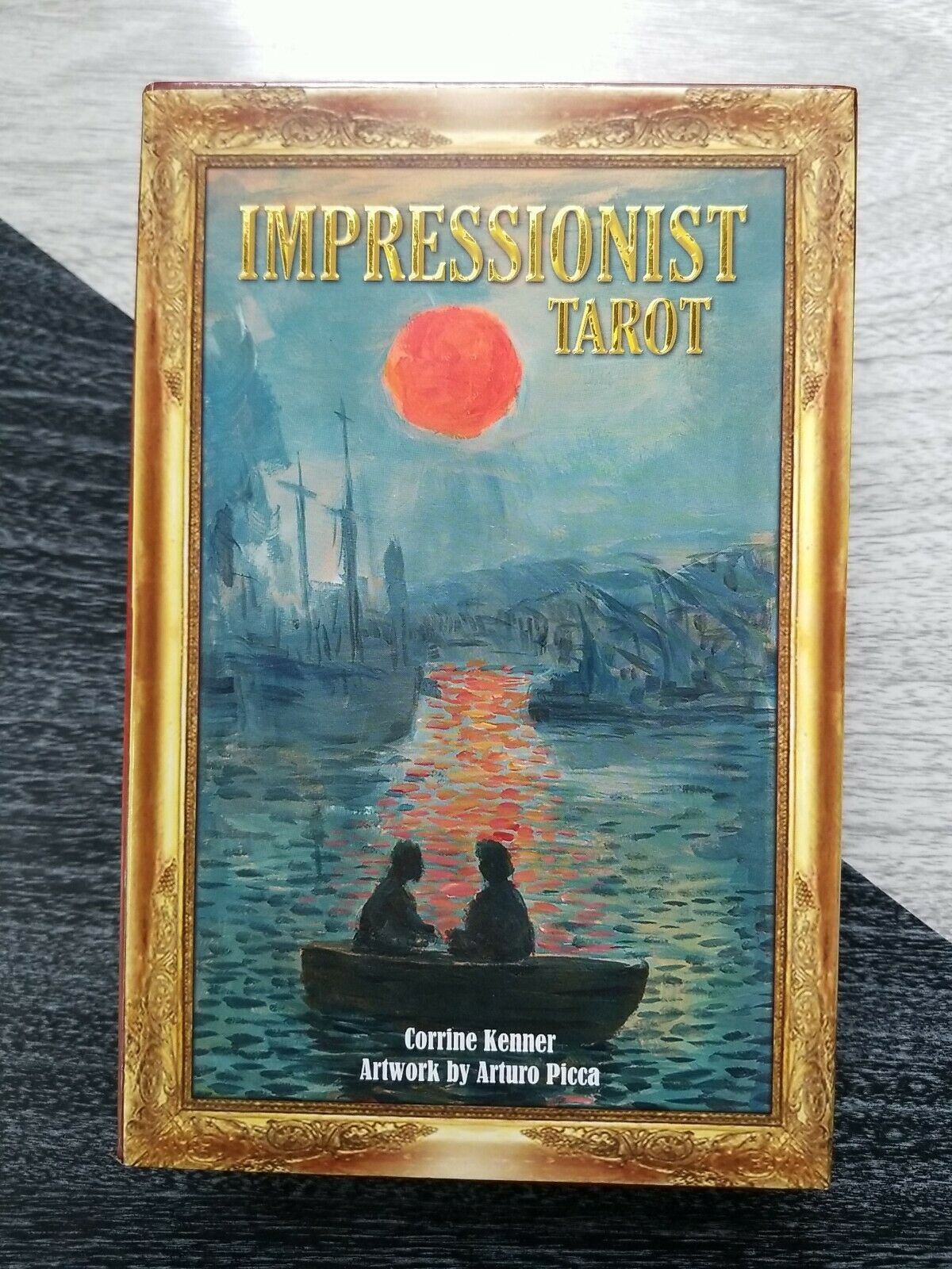 Impressionist Tarot Deck & Book Arturo Picca Corrine Kenner 2015 Art Tarot Cards