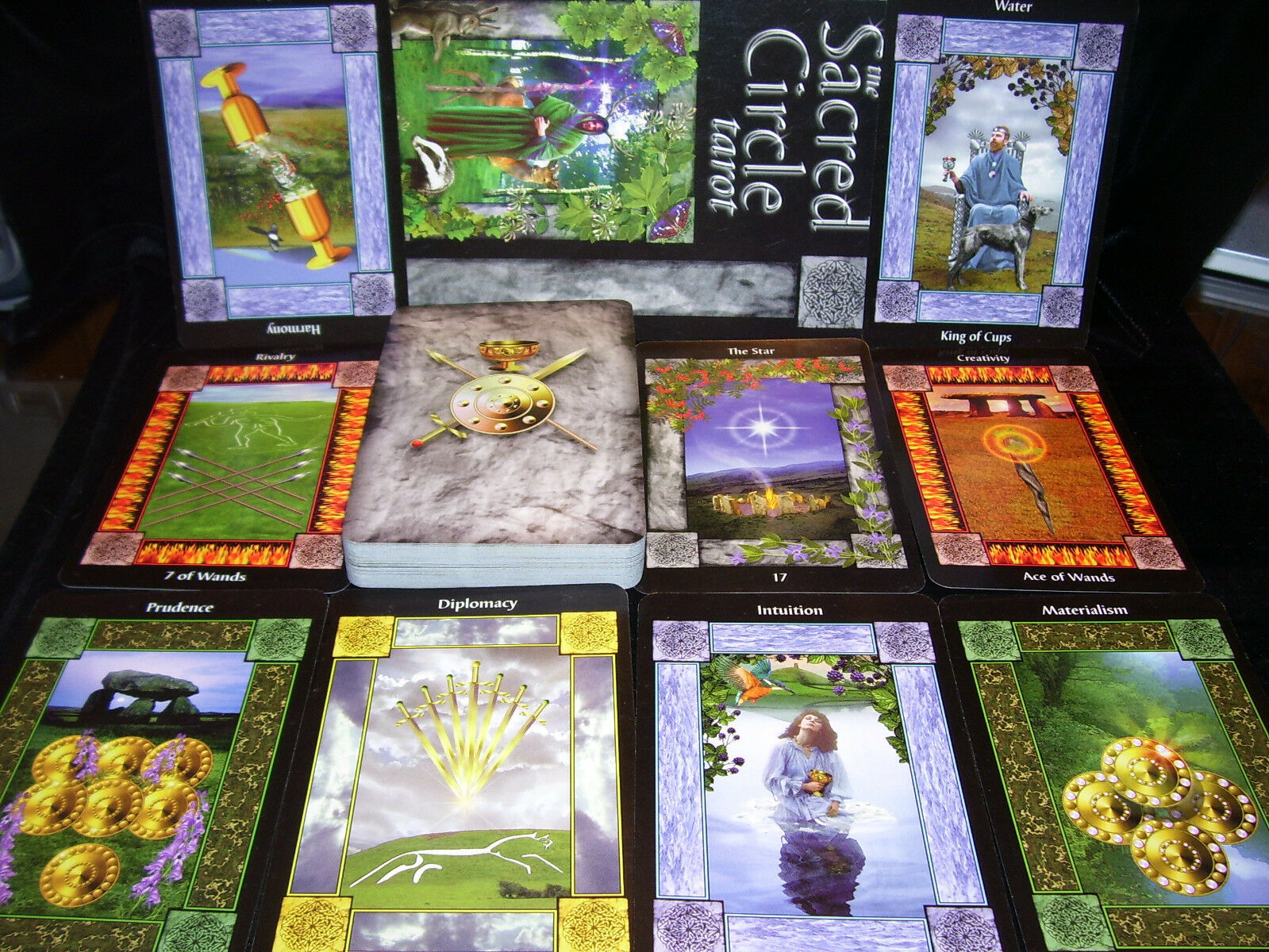 Sealed New! Sacred Circle Tarot Cards & Book Set ~ Book Is Now Out Of Print!