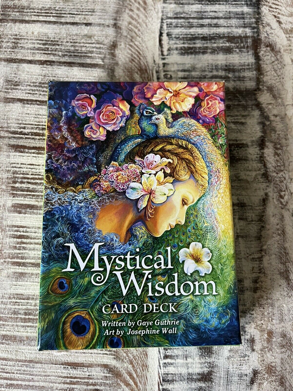 Mystical Wisdom Card Deck Gaye Guthrie Josephine Wall With Guide Book