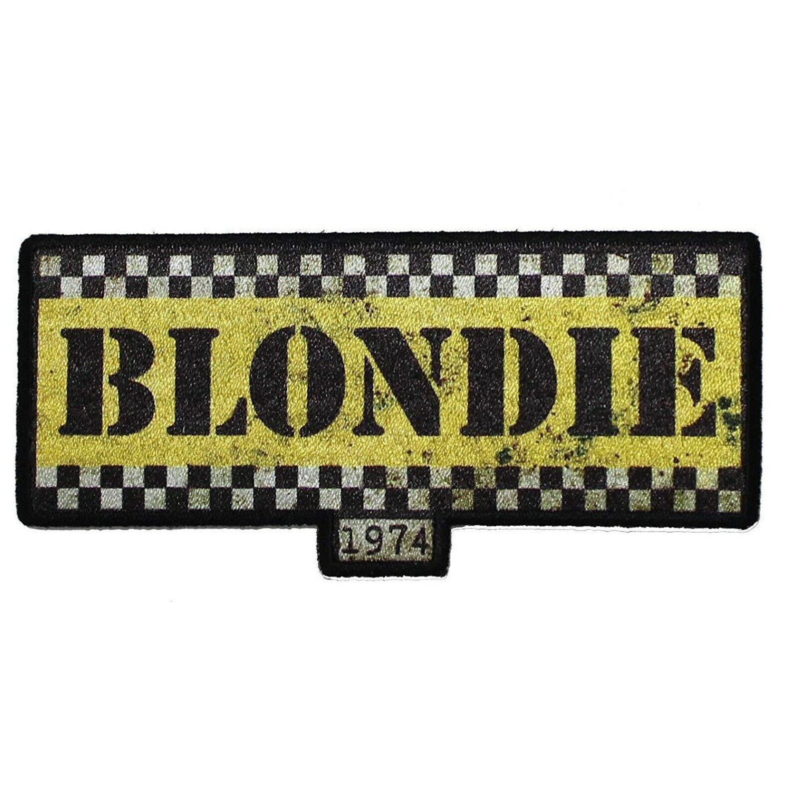 Blondie Taxi Logo Sublimation Iron On Patch - Rock Music Band  059-n